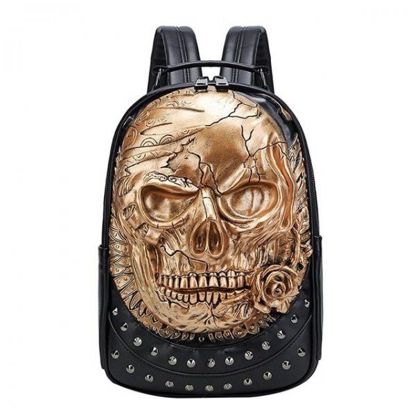 Skull Punk schoolbag