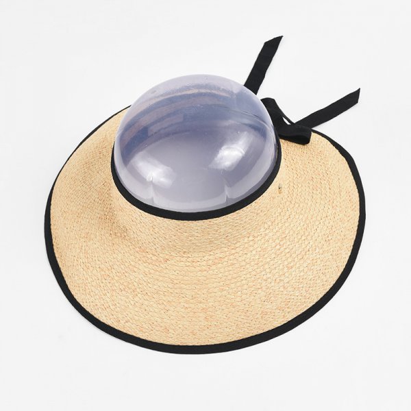 Women's Spring And Summer New Style Big Brim Empty Top Hat For Travel