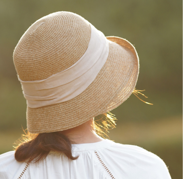 Women's Japanese Style Simple Shade Straw Hat