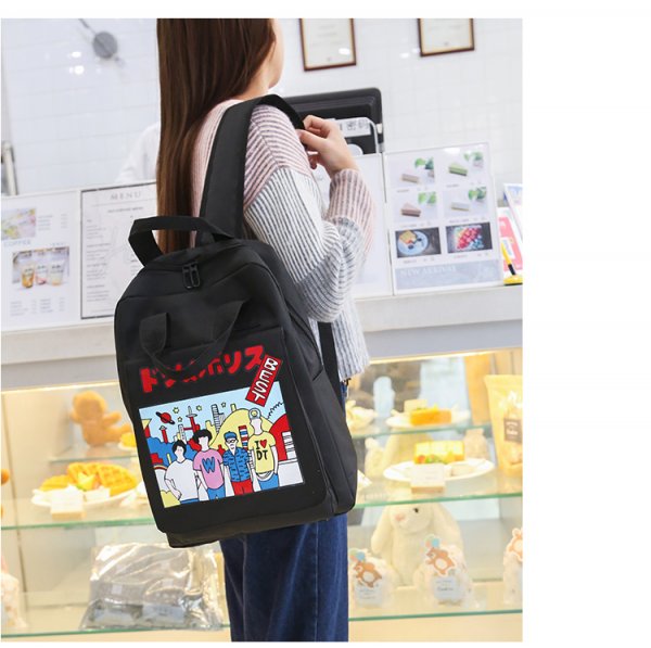 Japanese ancient sense Girl schoolbag