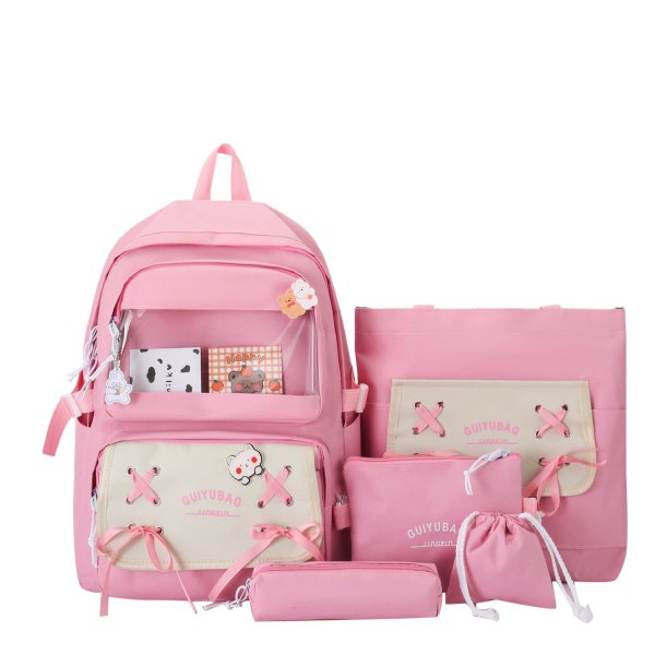 Korean Version Of The Campus Elementary School Students From Third To Sixth Grade Schoolbag Shoulder Bag Female