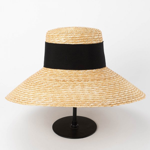 Flat Top Large Eaves Basin Sun Protection And Shading Straw Hat